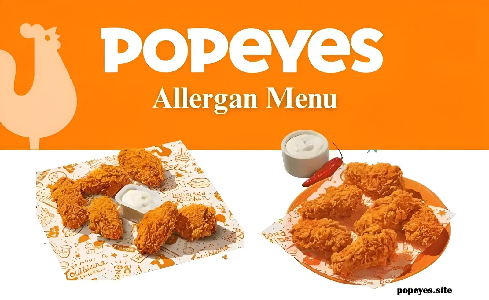 Popeyes Allergen Menu