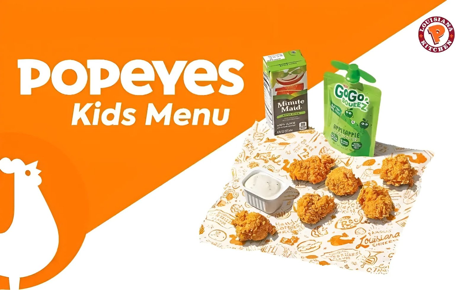 Popeyes Kids Menu