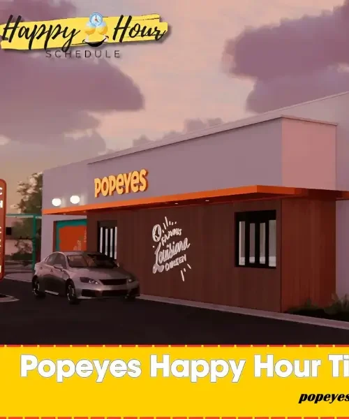 Popeyes Happy Hour