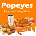 Popeyes Catering Menu