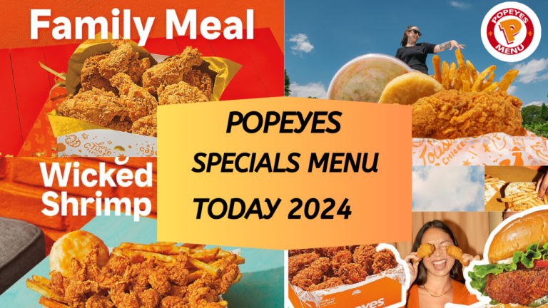 Popeyes specials today